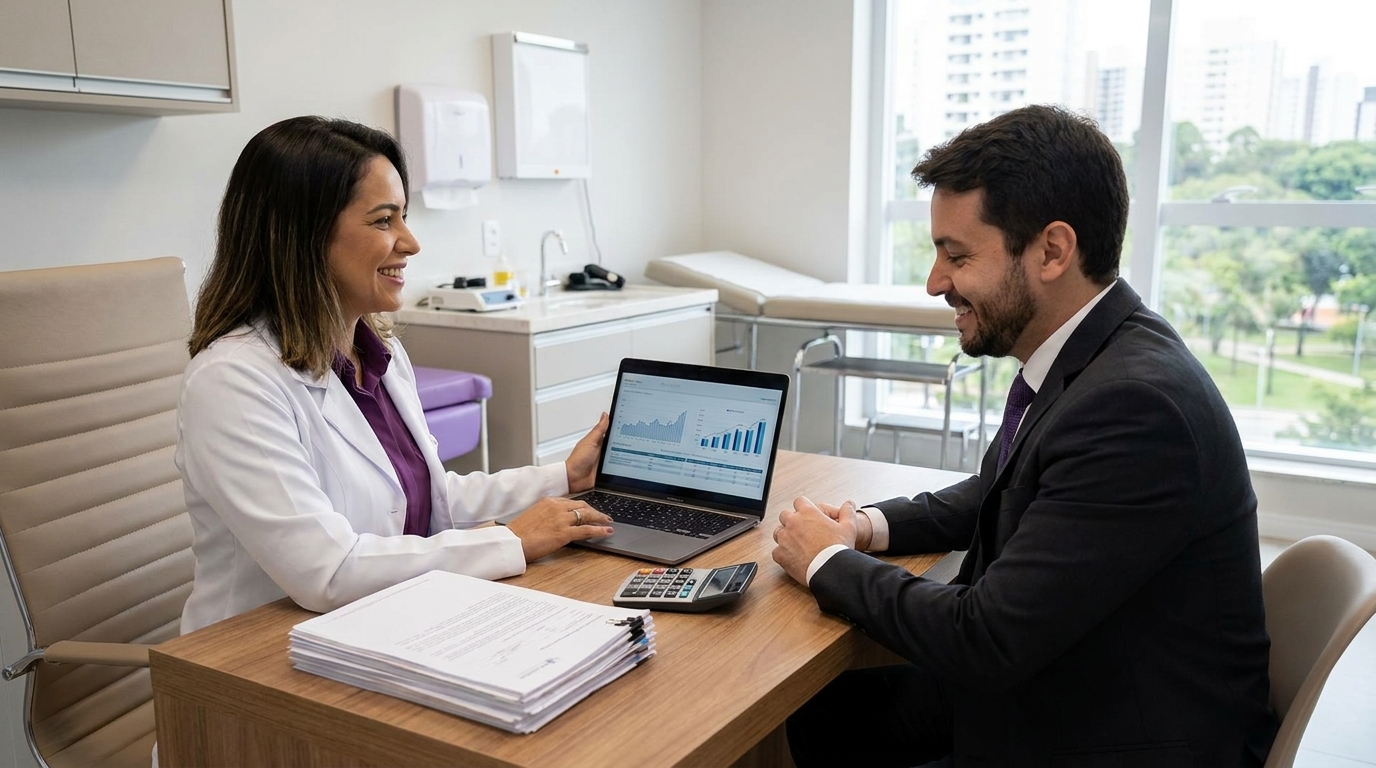 Gestão financeira de consultório médico: 4 pilares para 2026