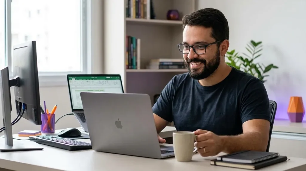 Planilha de controle financeiro para programador PJ