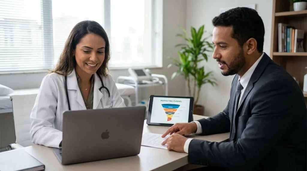 Funil de marketing médico: passo a passo ético para clínicas