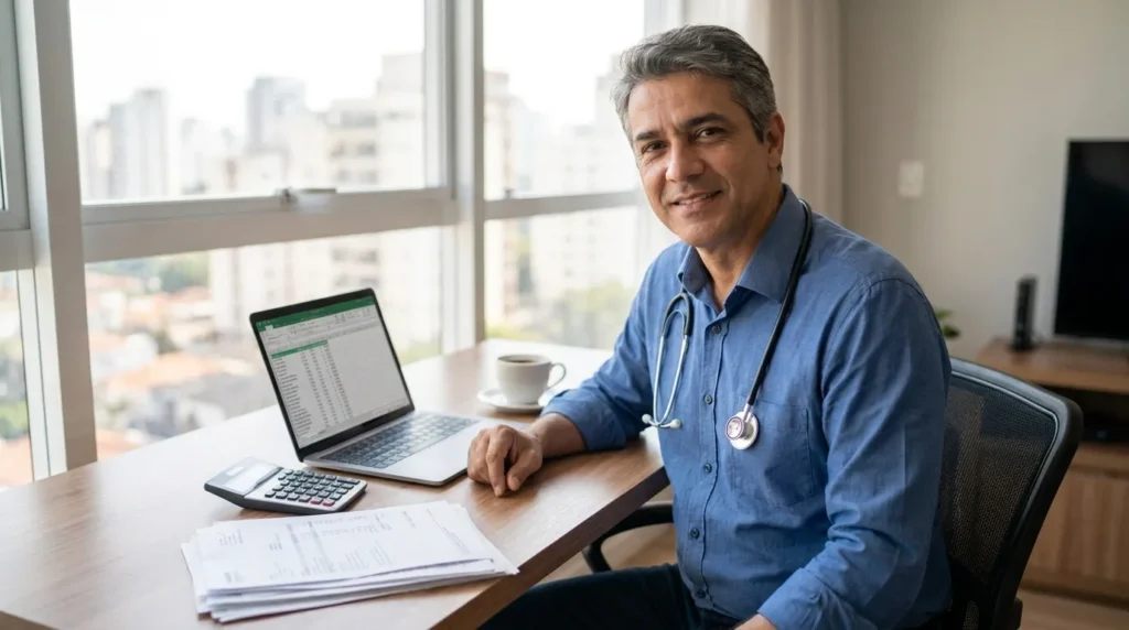 Como calcular o imposto para médico PJ no Simples Nacional?